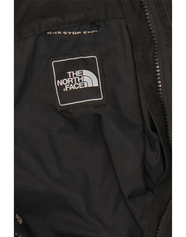 The North Face Womens Hooded Windbreaker Jacket UK 12 Medium Black