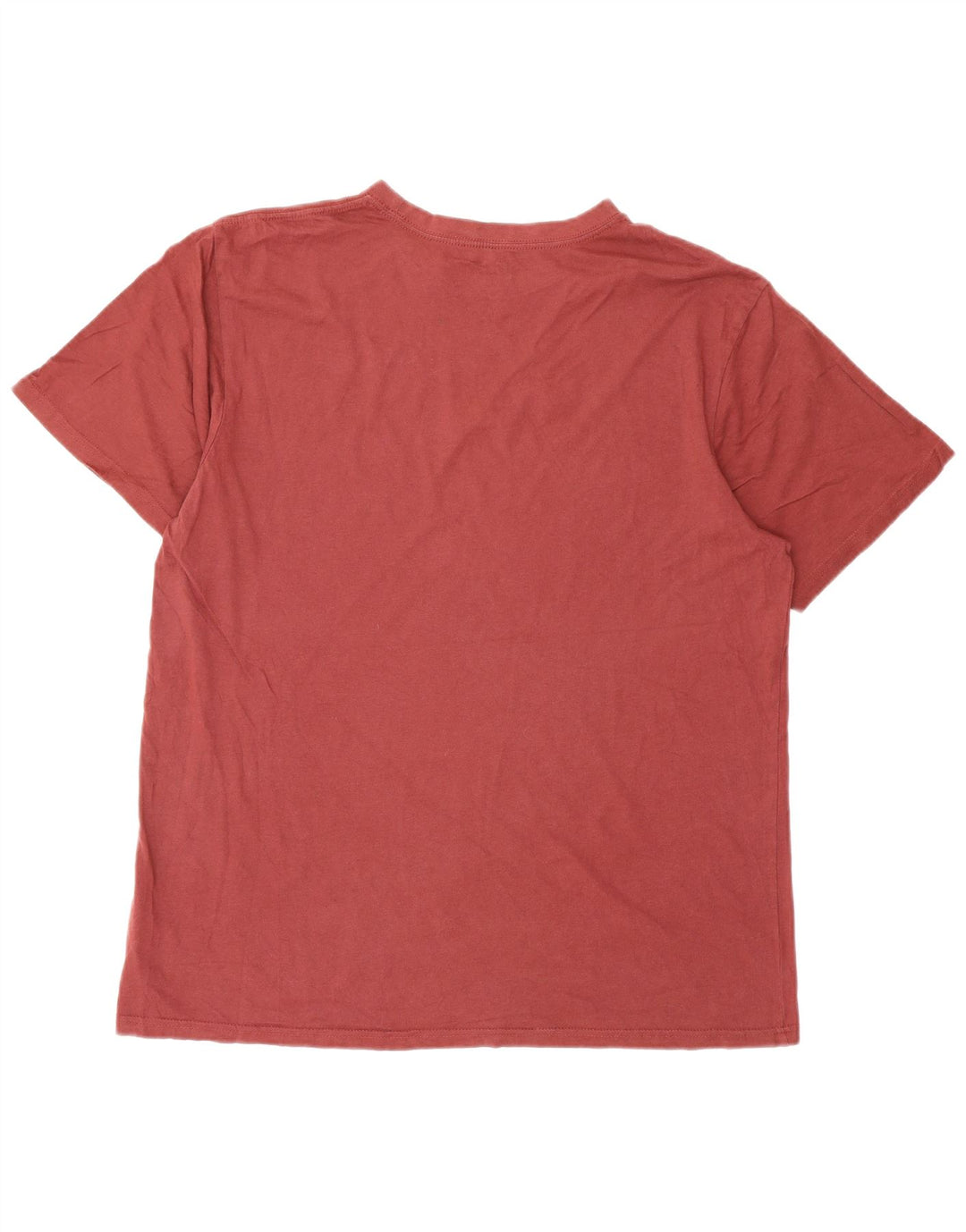 Volcom Mens Modern Fit T-Shirt Top Large Burgundy Cotton