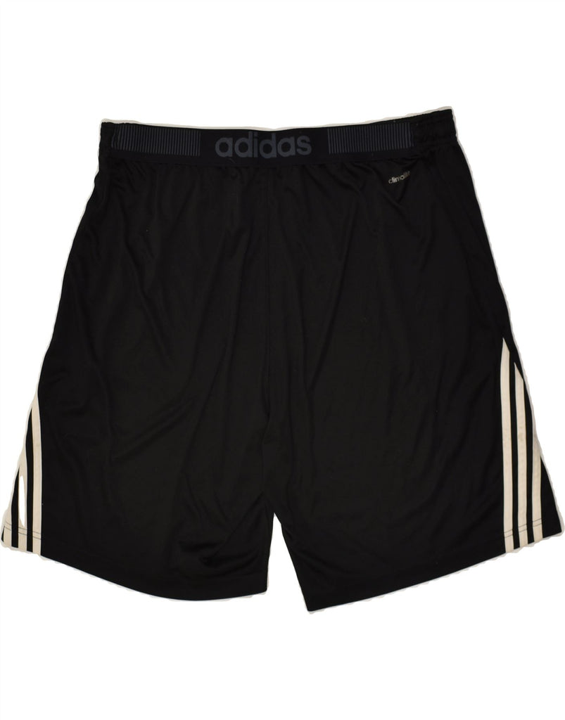 ADIDAS Mens Climalite Sport Shorts XL Black | Vintage Adidas | Thrift | Second-Hand Adidas | Used Clothing | Messina Hembry 