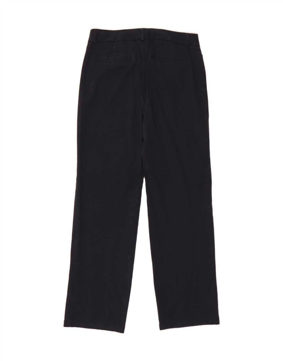 DOCKERS Womens Straight Casual Trousers US 8 Medium W30 L31 Navy Blue Vintage Dockers and Second-Hand Dockers from Messina Hembry 