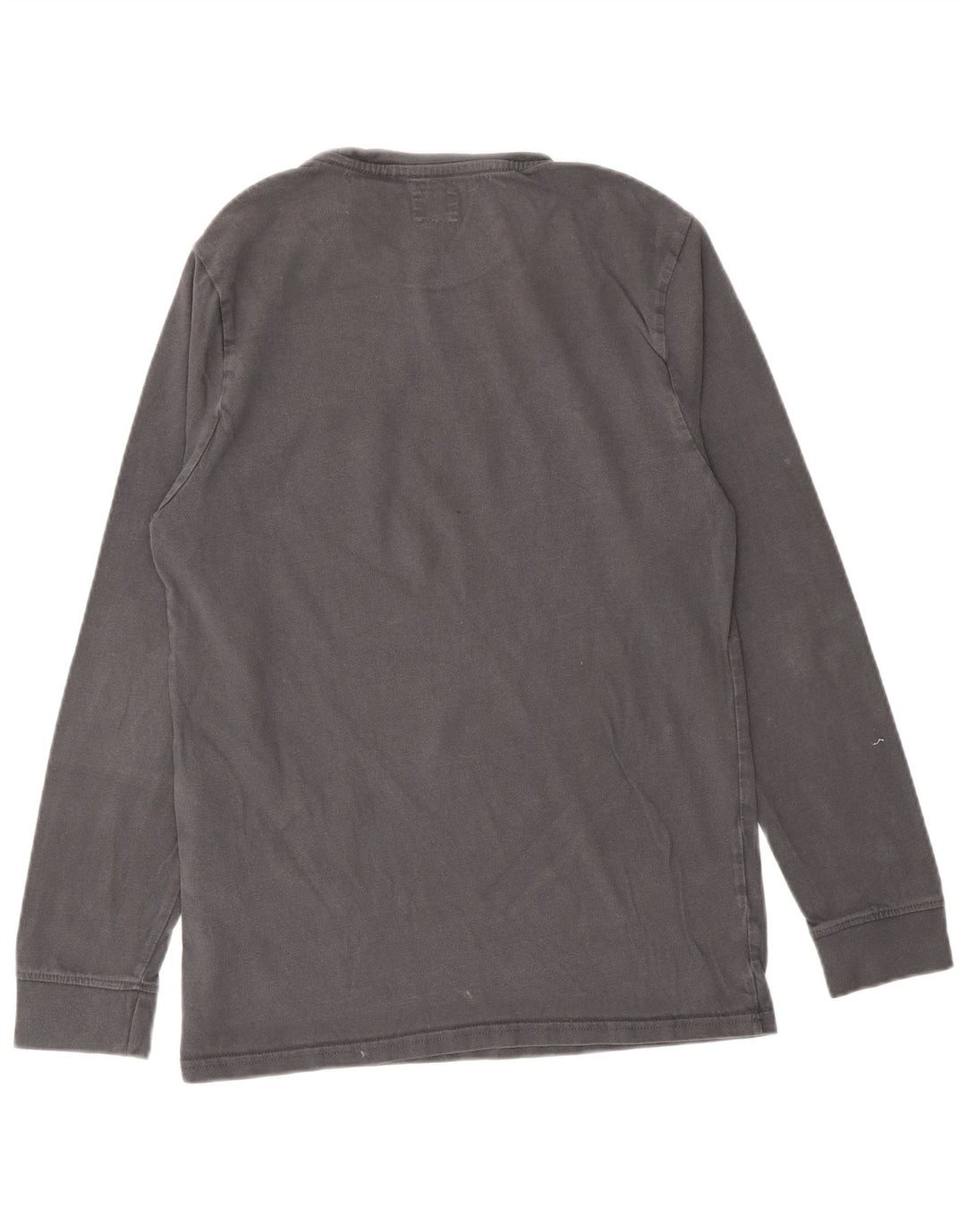 LEVI'S Womens Top Long Sleeve UK 6 XS Grey Cotton