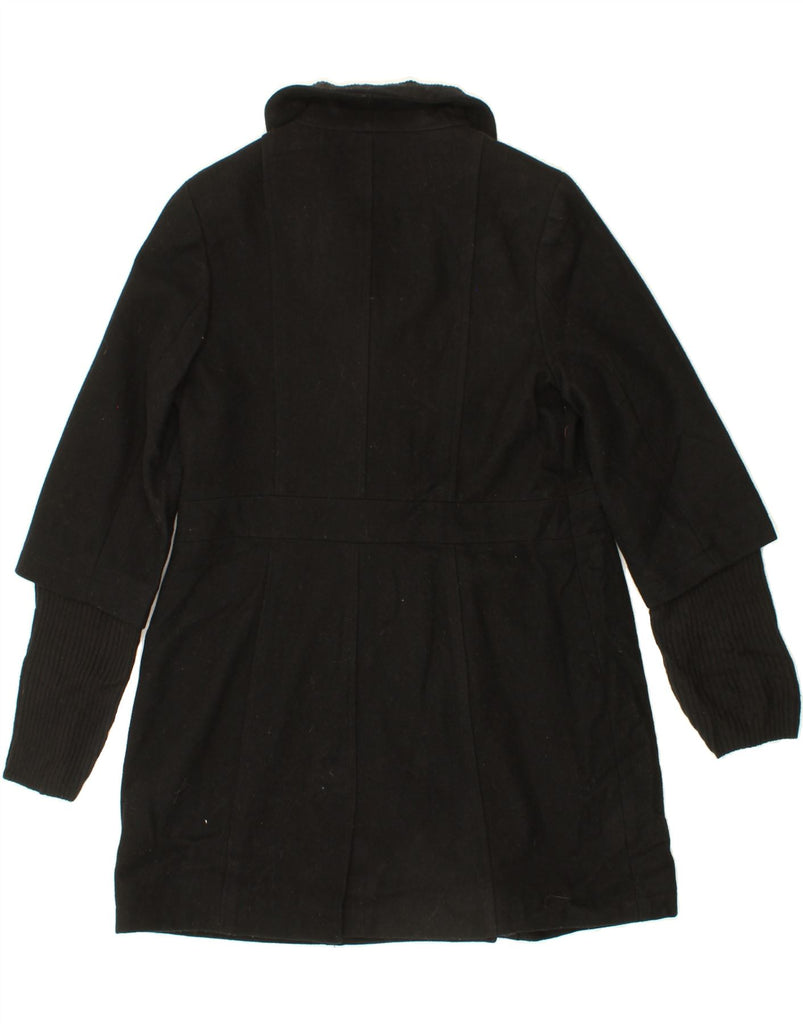MOSSIMO Womens Overcoat UK 18 XL Black Wool Vintage Mossimo and Second-Hand Mossimo from Messina Hembry 