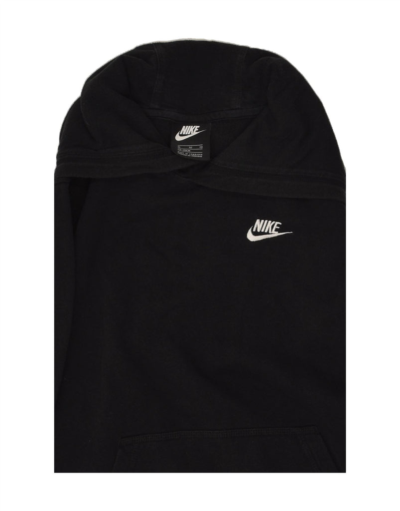 NIKE Boys Hoodie Jumper 13-14 Years XL  Black Cotton | Vintage Nike | Thrift | Second-Hand Nike | Used Clothing | Messina Hembry 