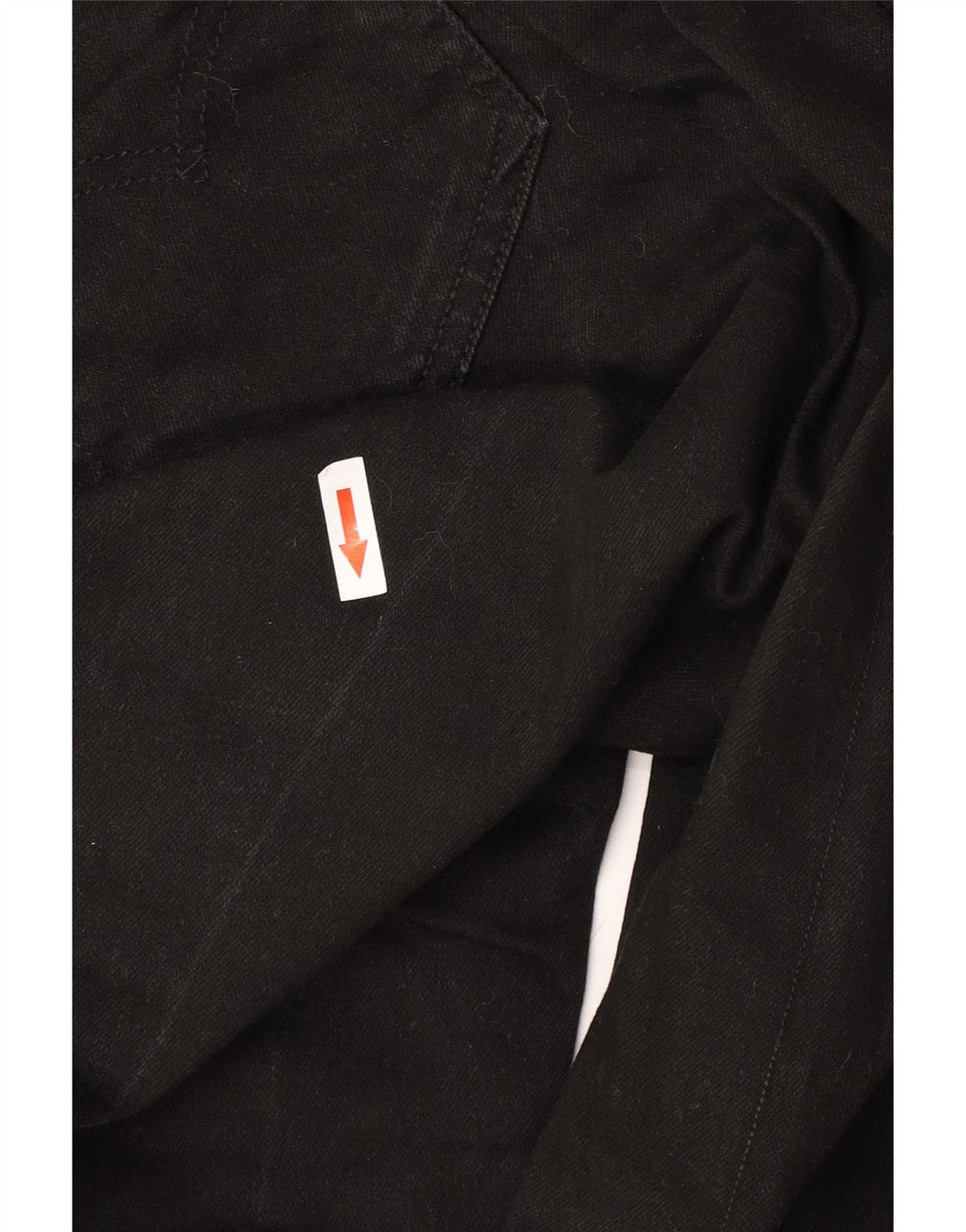 Levi's Mens 514 Straight Jeans W34 L32 Black Cotton