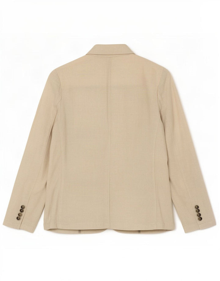 Zara Boys 2 Button Blazer Jacket 13-14 Years Beige