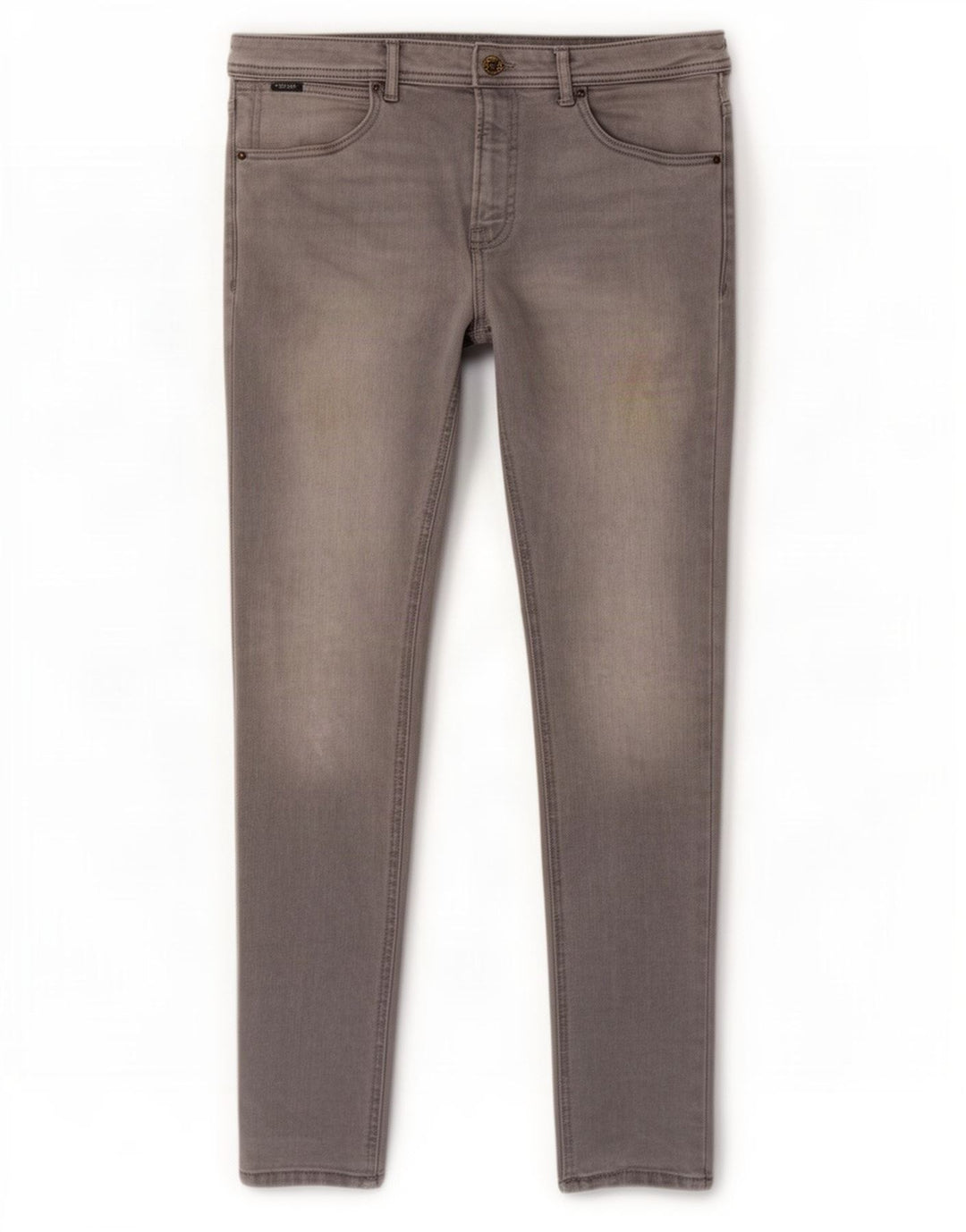 Zara Mens Slim Jeans EU 44 Large W34 L31 Grey Cotton