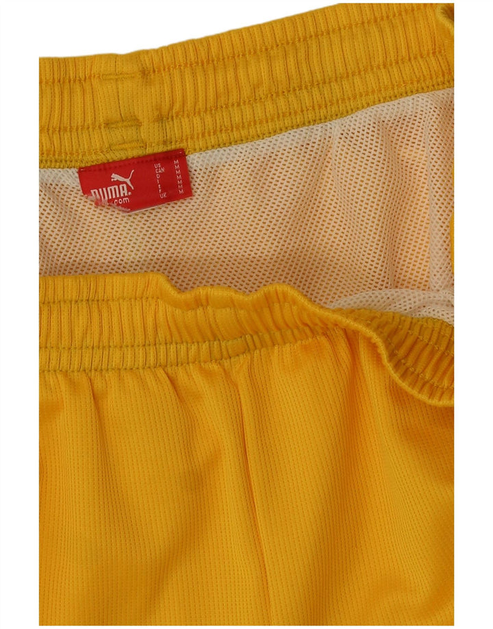 Puma Mens Sport Shorts Medium  Yellow