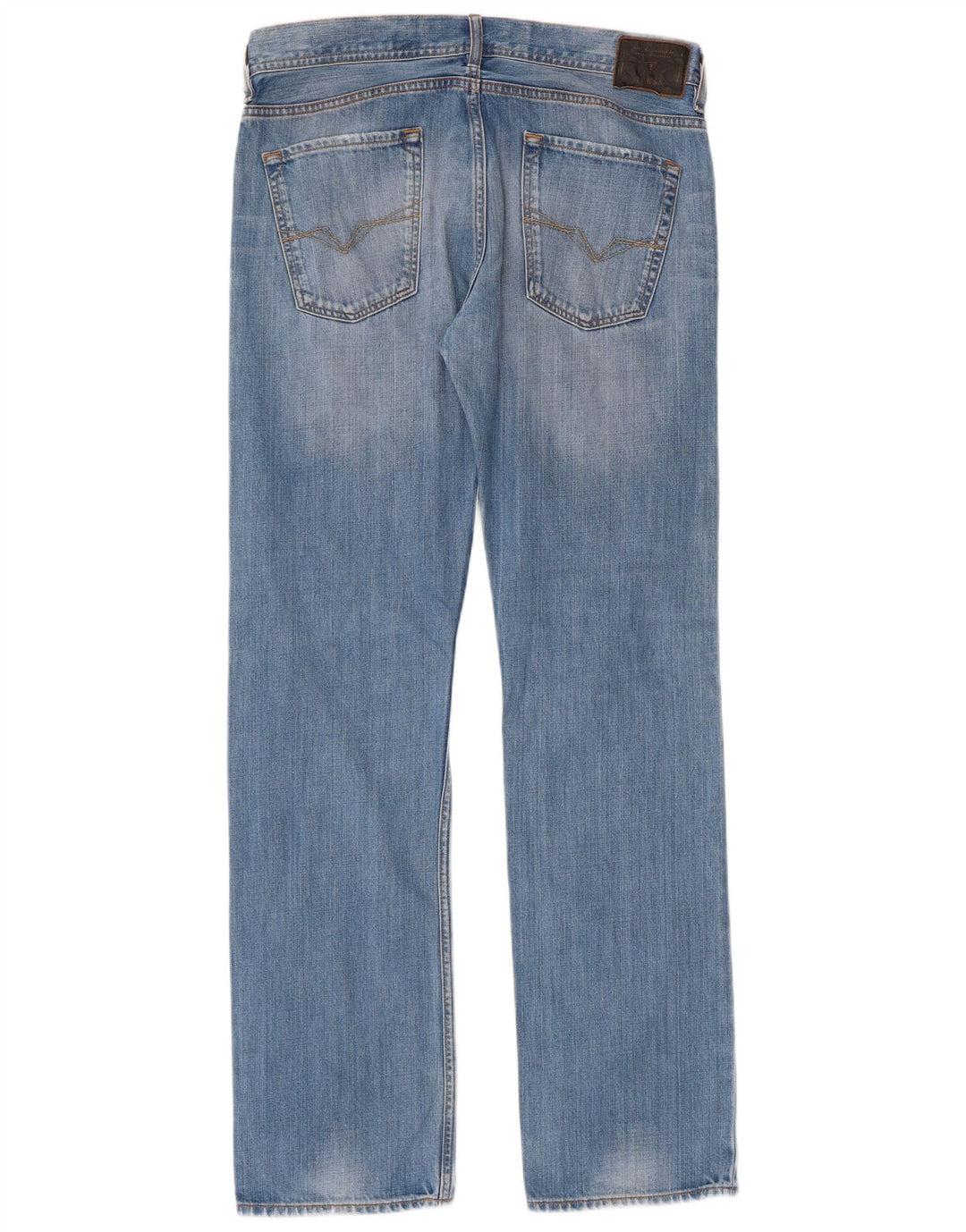 GUESS Mens Ventura Regular Straight Jeans W36 L33 Blue Cotton