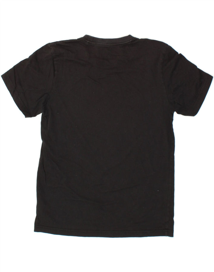 ADIDAS Mens Graphic T-Shirt Top Small Black Cotton Vintage Adidas and Second-Hand Adidas from Messina Hembry 