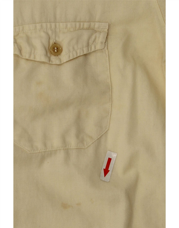Murphy & Nye Womens Shirt UK 16 Large Beige Cotton