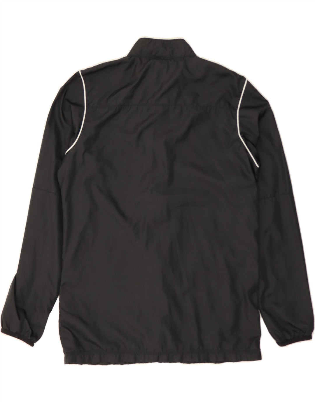 NIKE Mens Tracksuit Top Jacket Medium Black Polyester Vintage Nike and Second-Hand Nike from Messina Hembry 