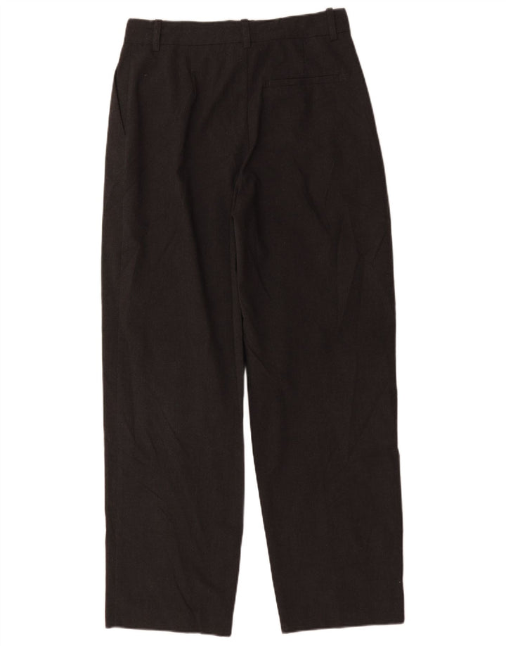 Zara Womens Pegged Suit Trousers Small W26 L29 Grey Polyester