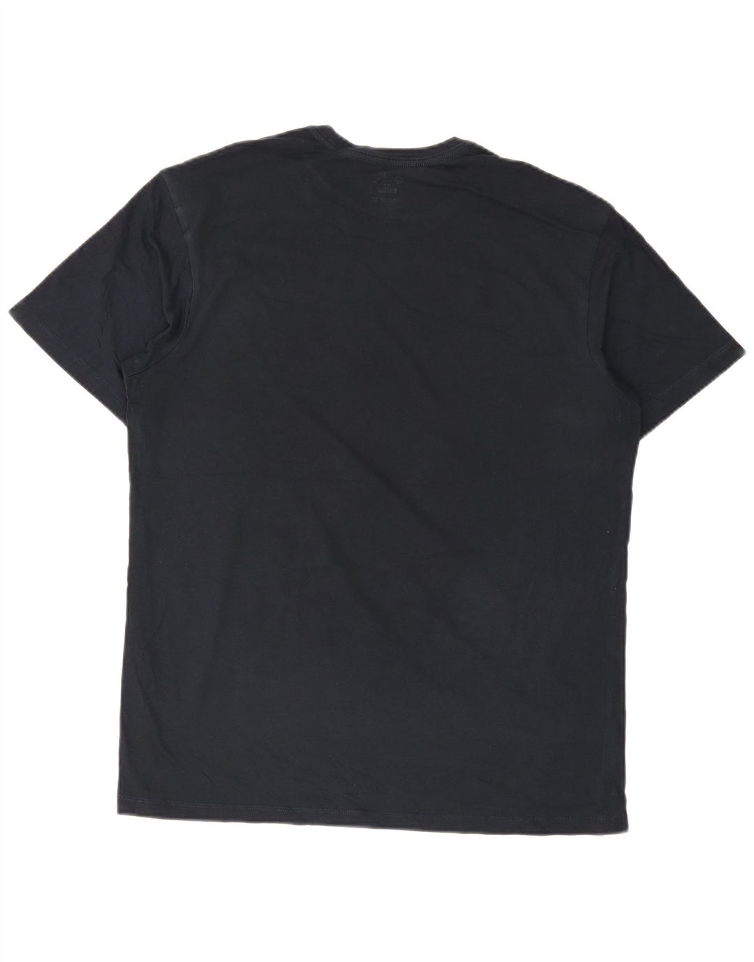 Billabong Mens T-Shirt Top Large Navy Blue Cotton
