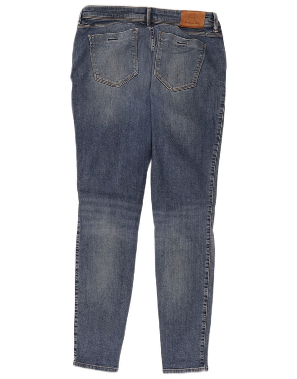 Massimo Dutti Womens Skinny Jeans EU 40 Medium W30 L28 Blue Cotton