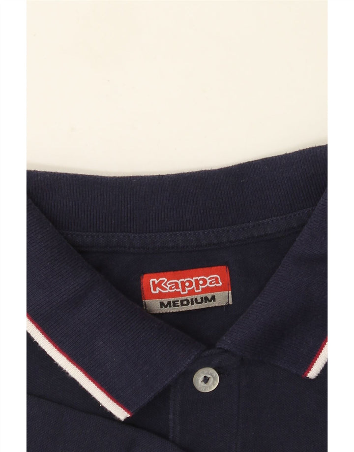 Kappa Mens Polo Shirt Medium Navy Blue