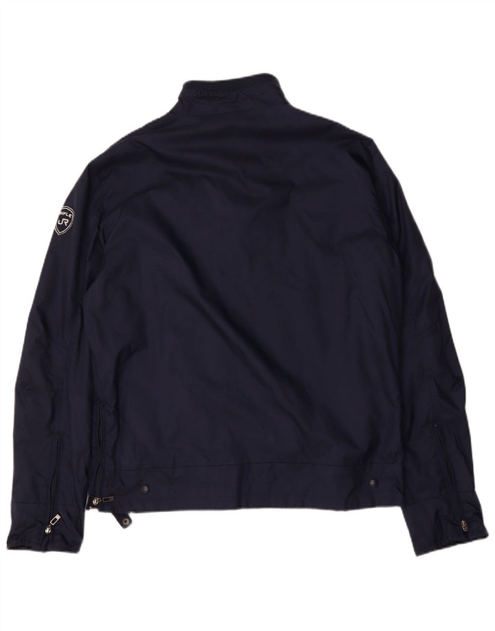 Rifle Mens Utility Jacket UK 44 2XL Navy Blue Polyamide
