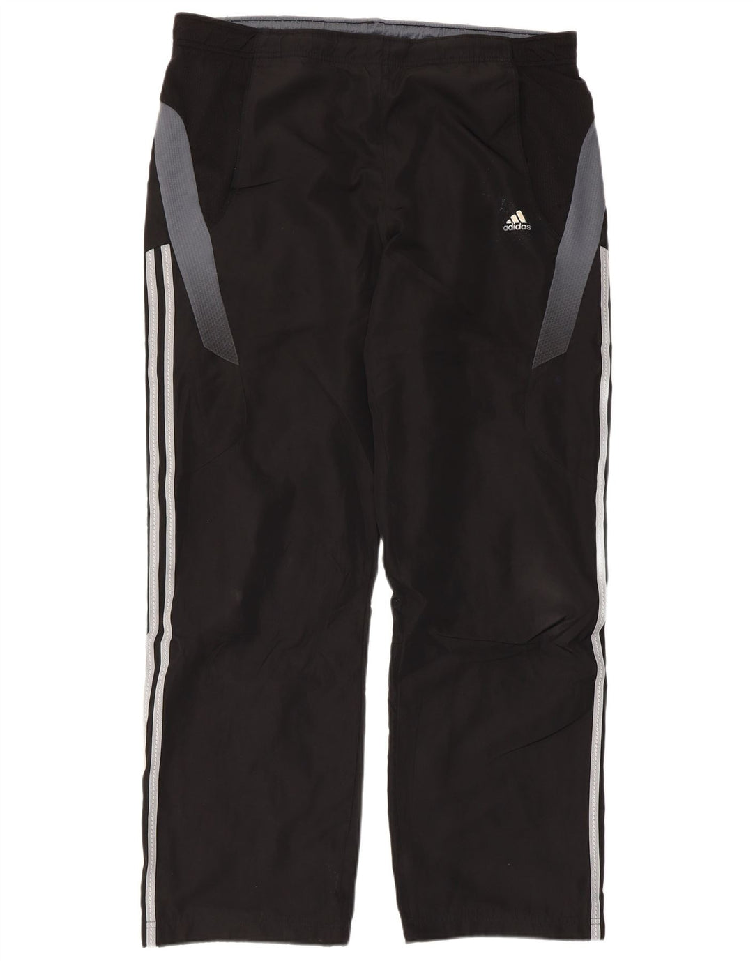 Adidas Mens Climacool Tracksuit Trousers Large  Black Colourblock Polyester