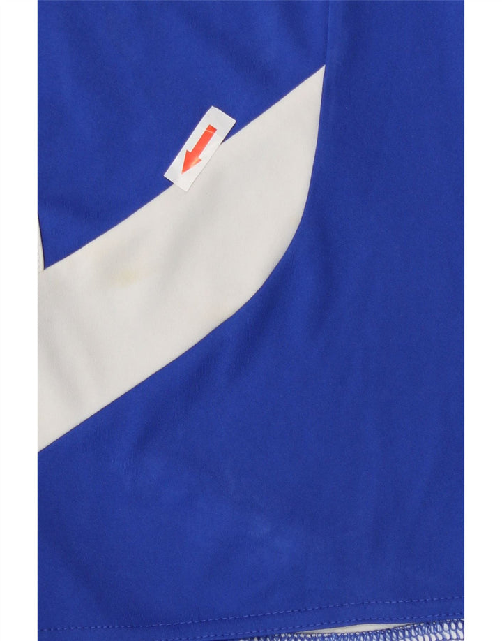 Adidas Mens Climalite Sport Shorts Large Blue Colourblock Polyester