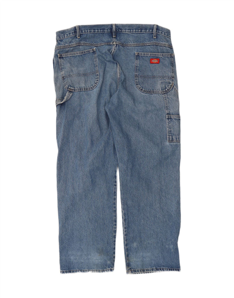 DICKIES Mens Cargo Straight Jeans W42 L30 Blue Cotton Vintage Dickies and Second-Hand Dickies from Messina Hembry 