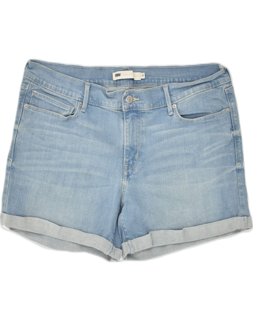 LEVI'S Womens Denim Shorts W36 XL Blue Cotton | Vintage Levi's | Thrift | Second-Hand Levi's | Used Clothing | Messina Hembry 