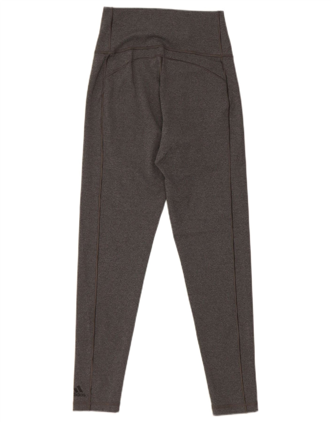 ADIDAS Womens Leggings UK 8/10 Small  Grey