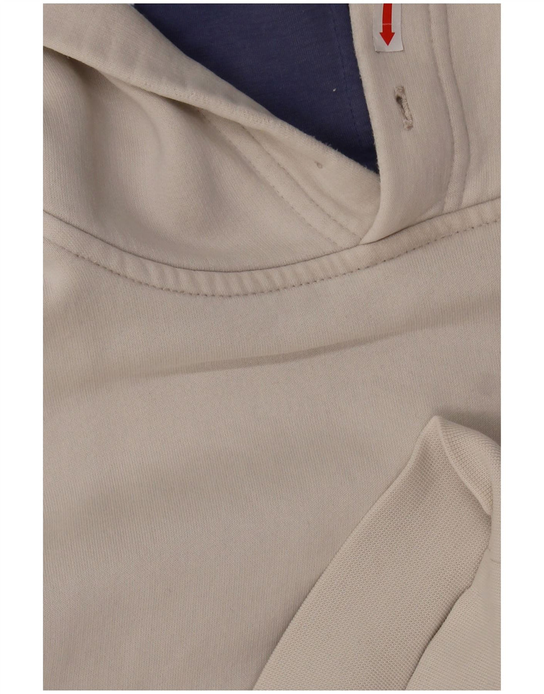 Kappa Mens Hoodie Jumper XL White Cotton
