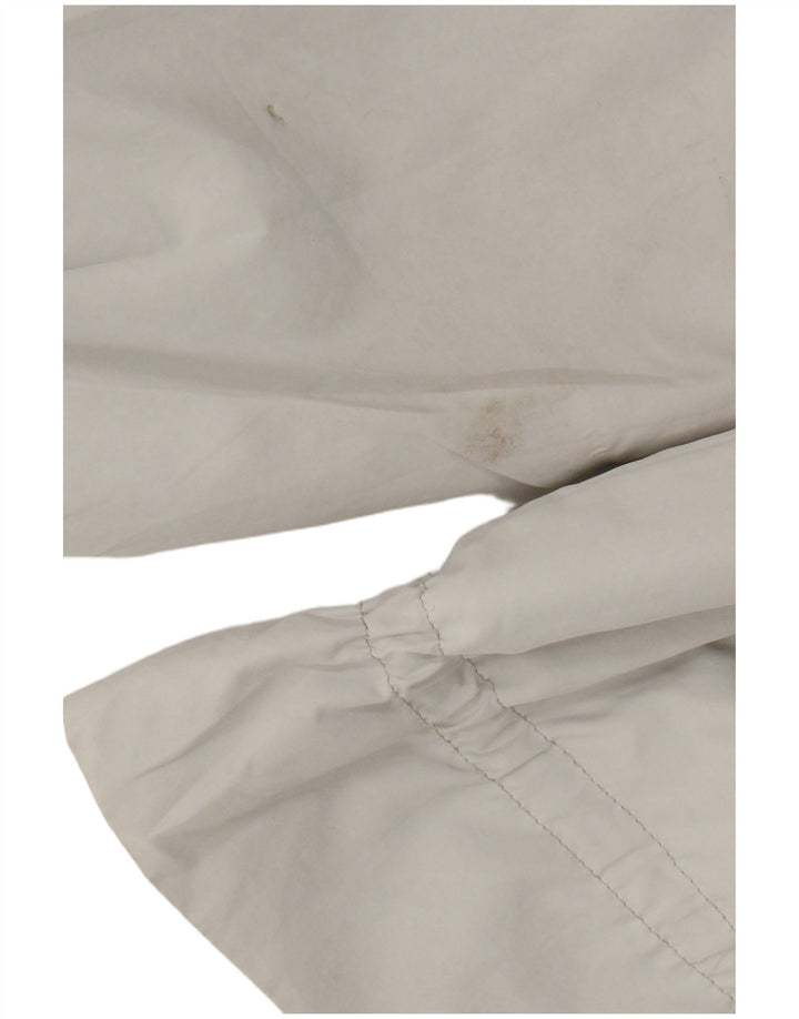 Zara Womens Bomber Jacket UK 16 Large Grey Polyester