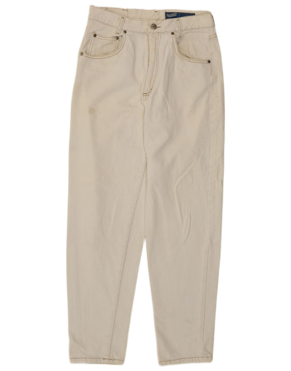Gas Mens Tapered Jeans W32 L30 White Cotton