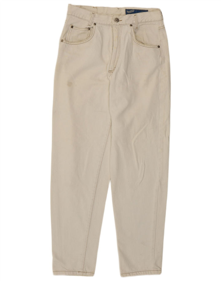 Gas Mens Tapered Jeans W32 L30 White Cotton