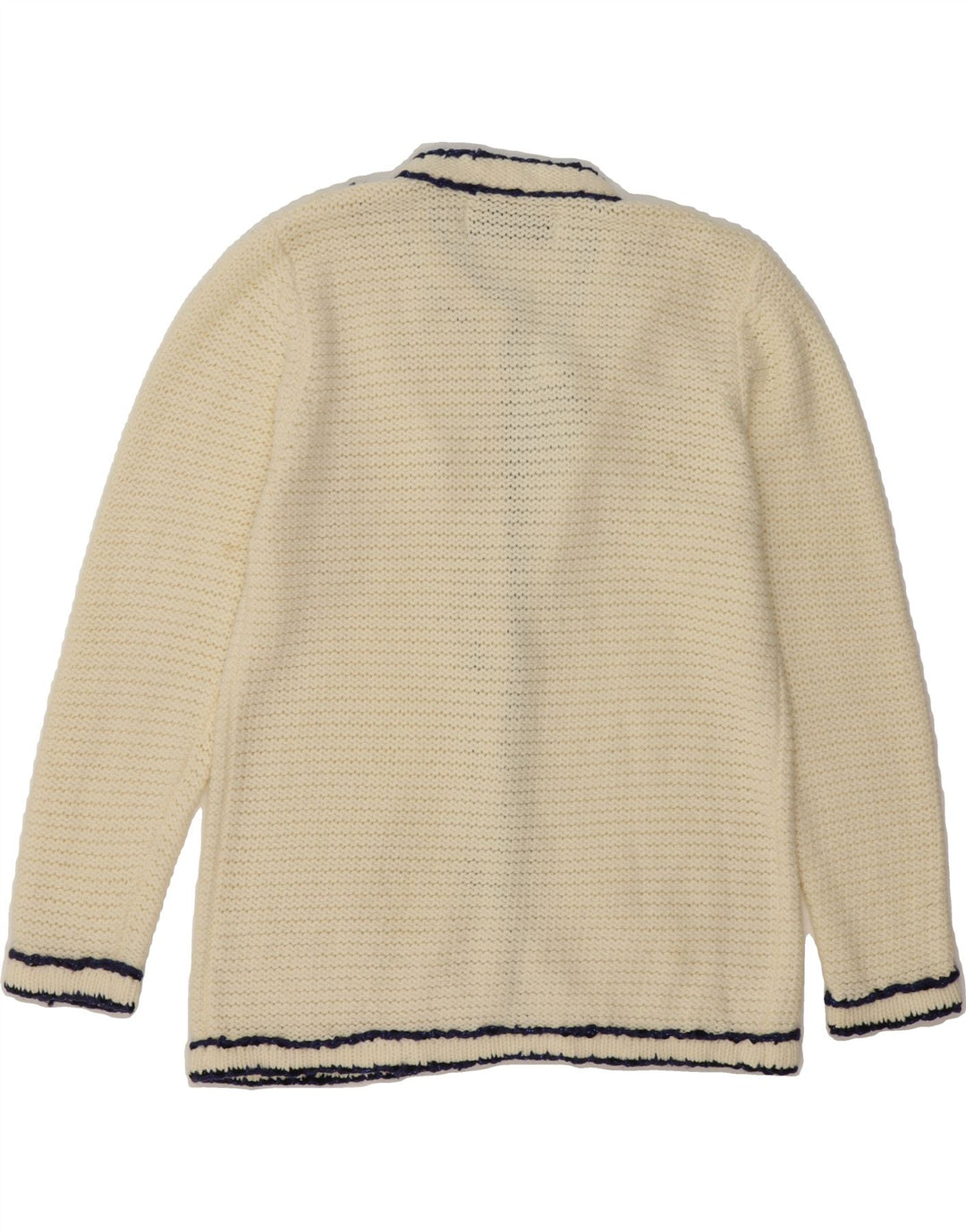 ROMAN Womens Oversized Cardigan Sweater UK 10 Small Off White Vintage Roman and Second-Hand Roman from Messina Hembry 