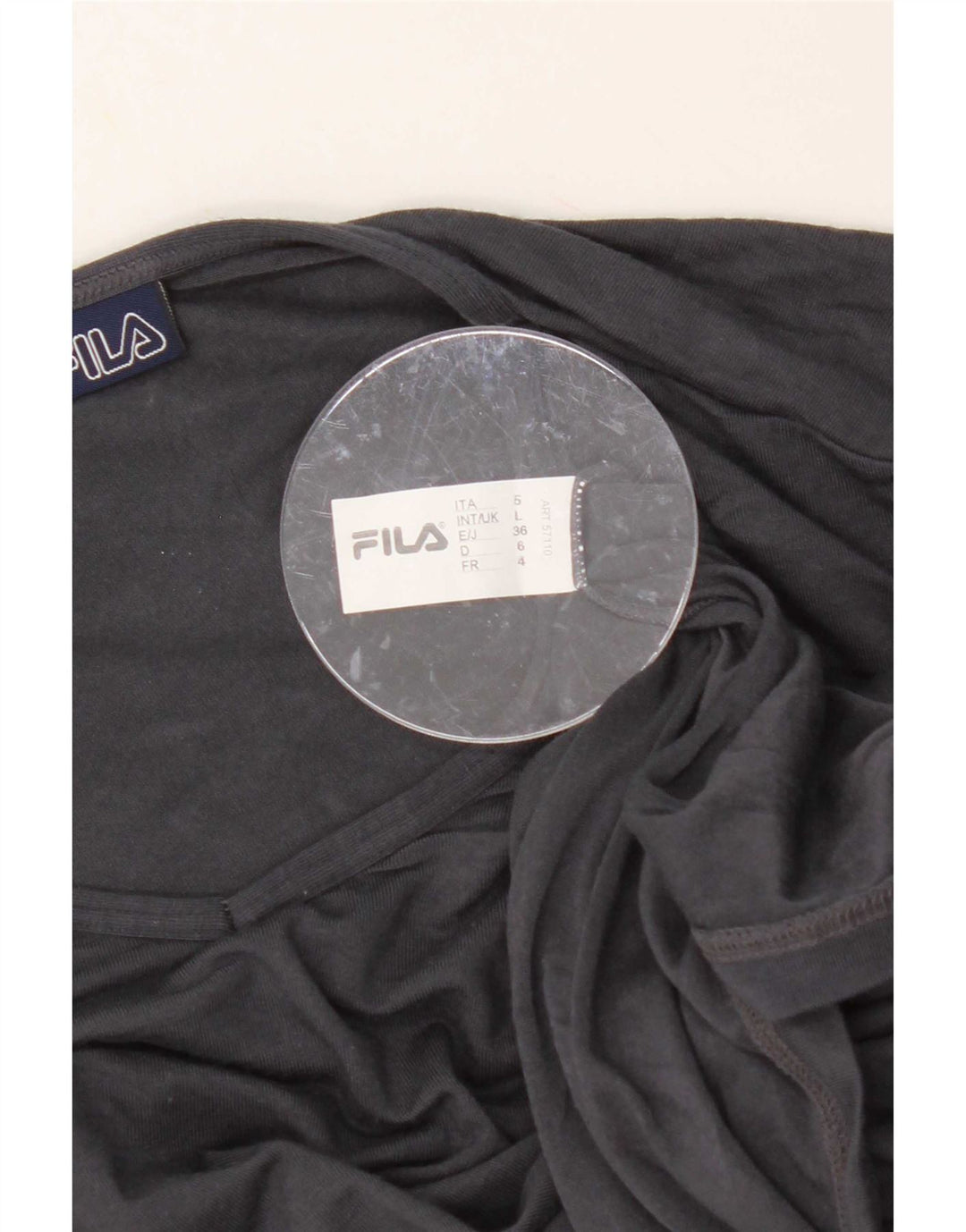 Fila Mens T-Shirt Top Large Navy Blue Modal