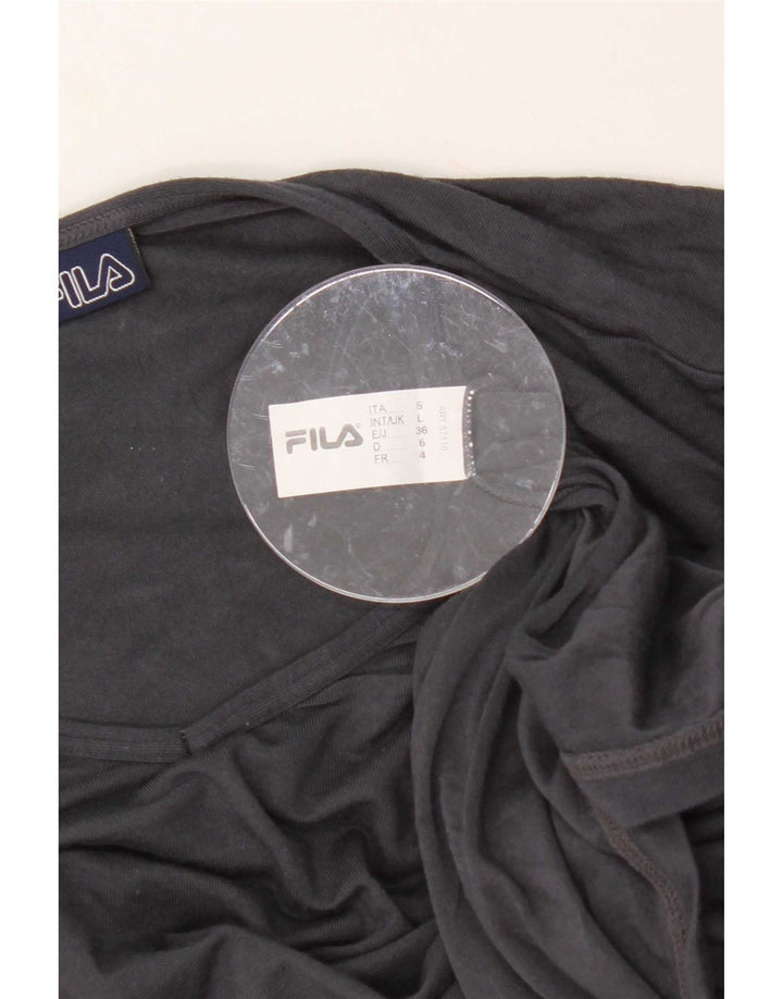 Fila Mens T-Shirt Top Large Navy Blue Modal