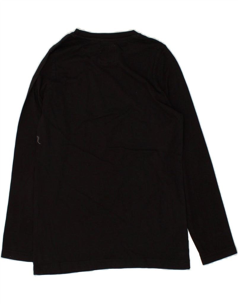 LEVI'S Boys Graphic Top Long Sleeve 11-12 Years Black Cotton Vintage Levi's and Second-Hand Levi's from Messina Hembry 