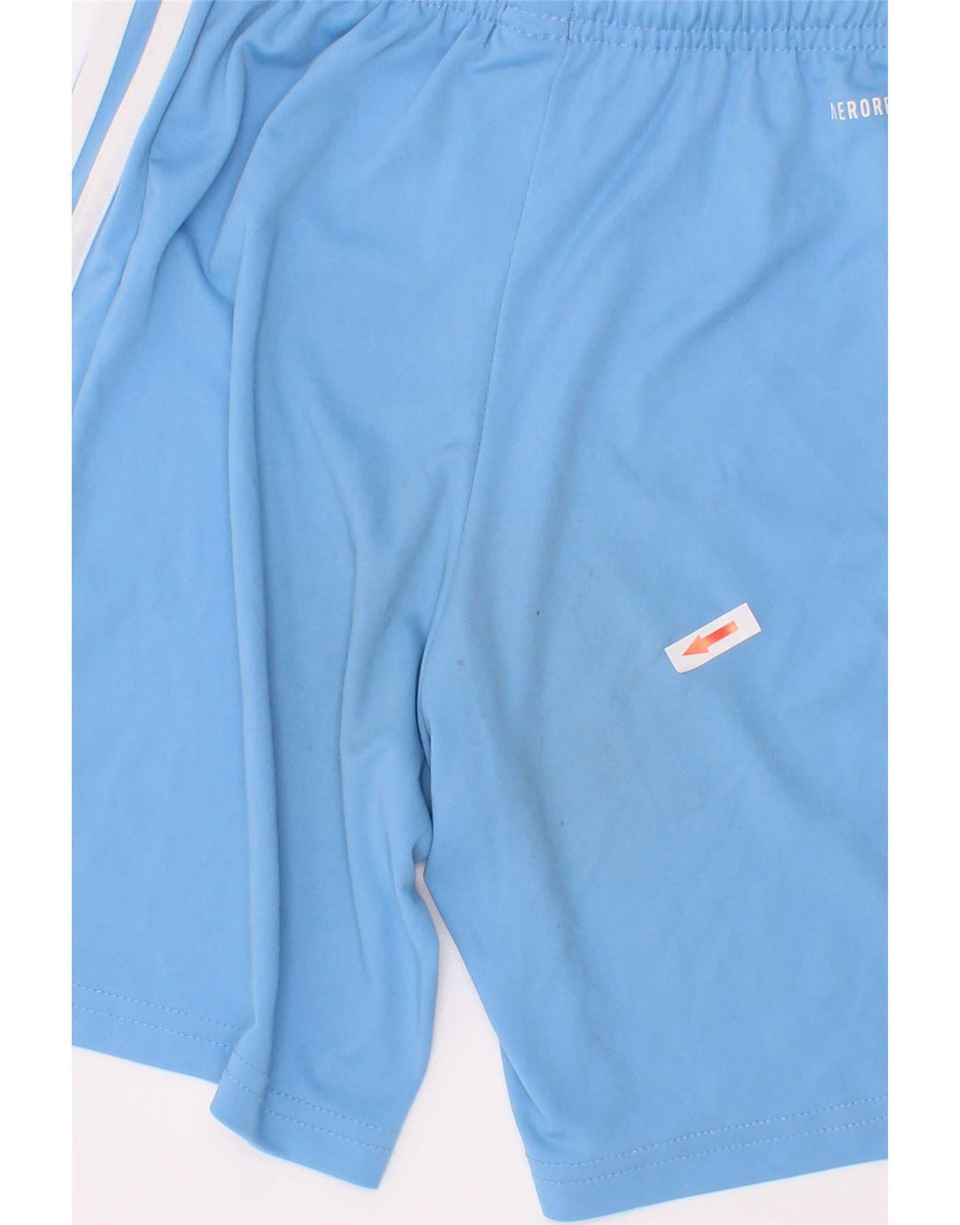 Adidas Boys Aeroready Sport Shorts 11-12 Years Blue Polyester
