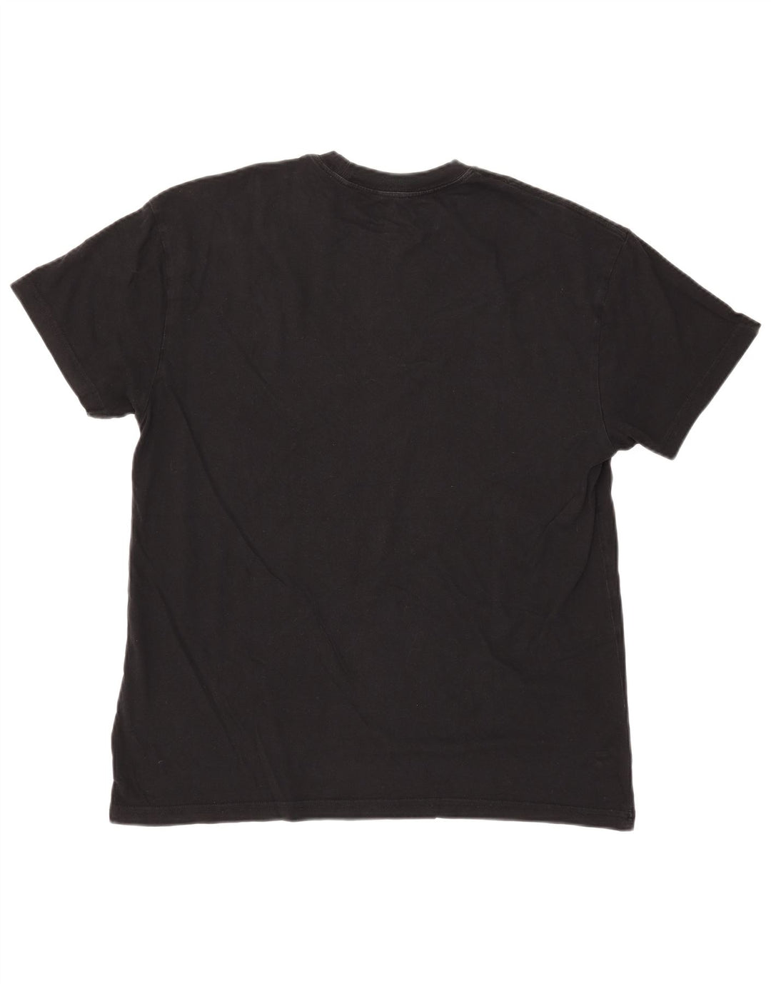 VANS Mens T-Shirt Top Medium Black Cotton