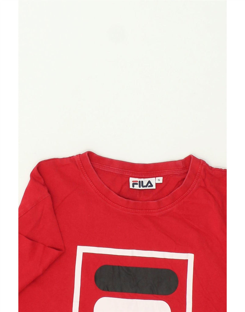 Mens Graphic T-Shirt Top Small | Vintage Fila | Thrift | Second-Hand Fila | Used Clothing | Messina Hembry 