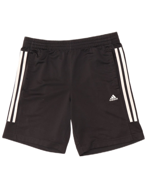 Adidas Boys Sport Shorts 13-14 Years Black Polyester