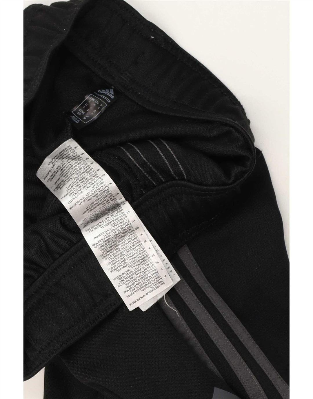 Adidas Mens Aeroready Tracksuit Trousers Small Black Polyester
