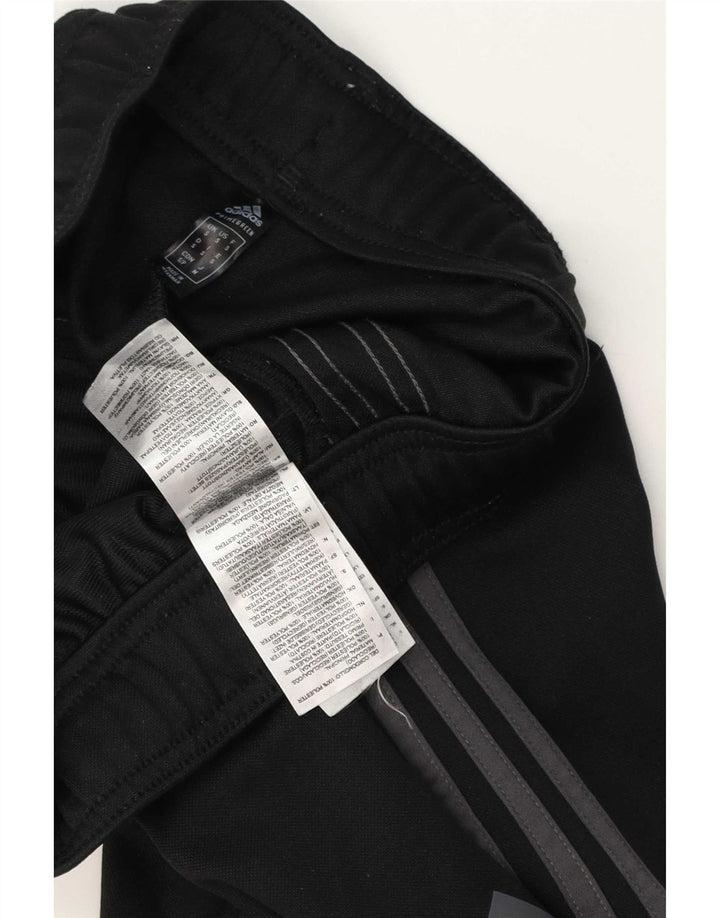 Adidas Mens Aeroready Tracksuit Trousers Small Black Polyester