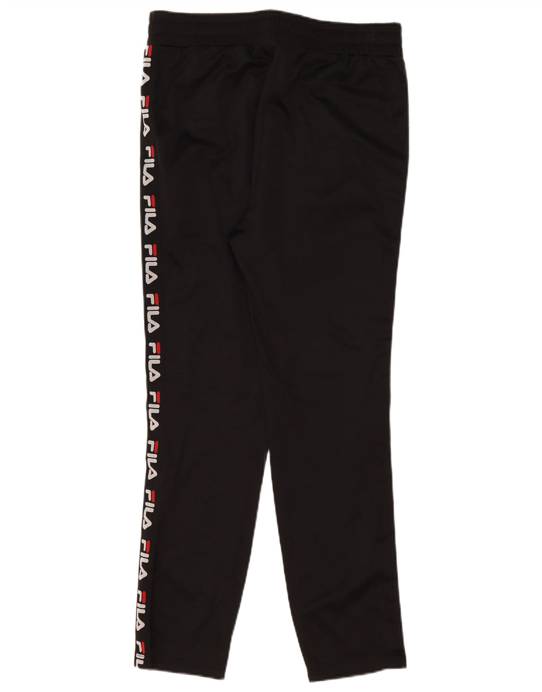 Fila Mens Graphic Tracksuit Trousers Small Black Polyester