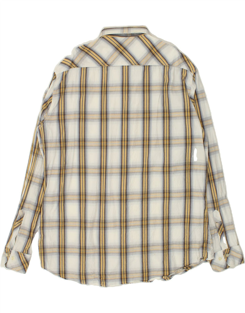 MARLBORO CLASSICS Mens Shirt 4XL Grey Check Cotton | Vintage Marlboro Classics | Thrift | Second-Hand Marlboro Classics | Used Clothing | Messina Hembry 