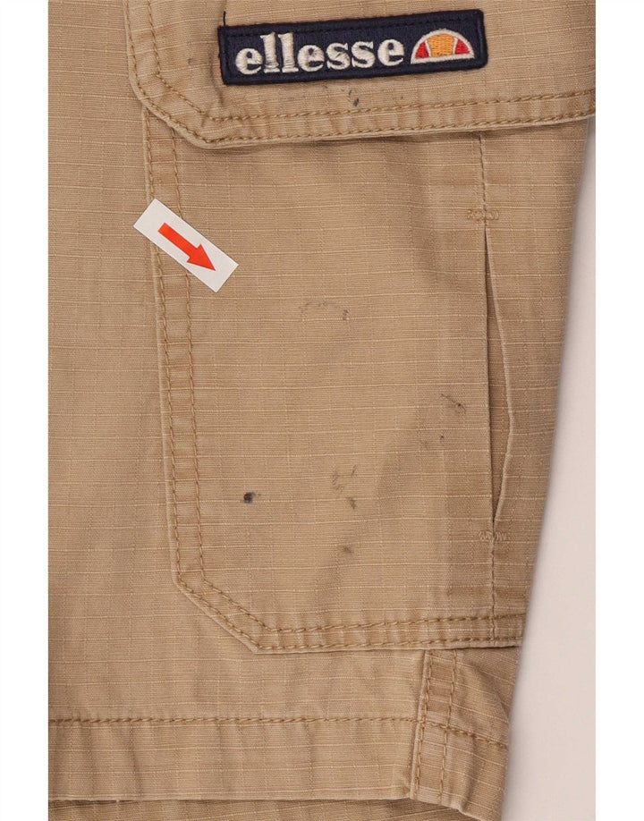 Ellesse Mens Cargo Shorts Large W34 Beige