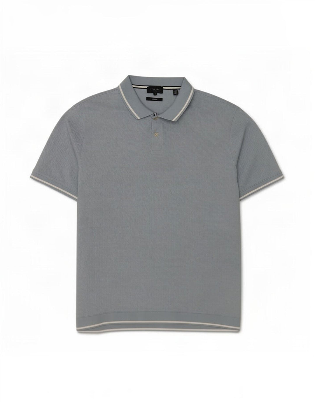 Ted Baker Mens Regular Polo Shirt Size 5 XL Blue Cotton