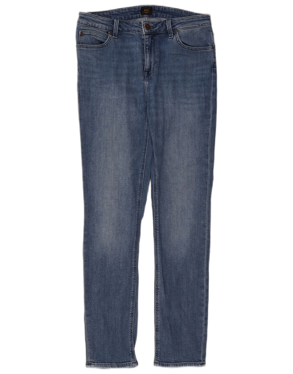 Lee Womens Elly Slim Jeans W30 L31 Blue Cotton