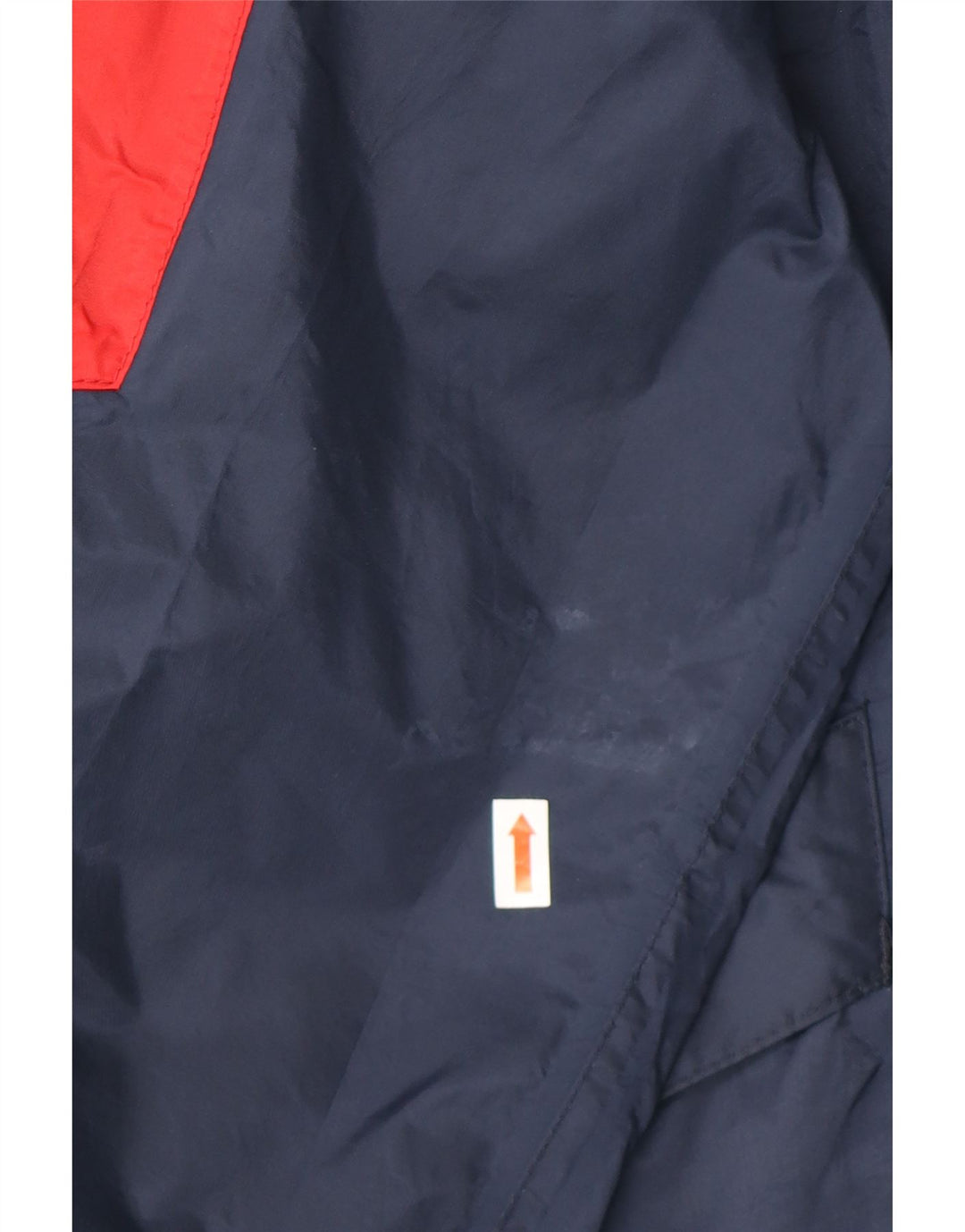 BAYSIDE Mens Windbreaker Jacket UK 38 Medium Navy Blue Colourblock Vintage Bayside and Second-Hand Bayside from Messina Hembry 