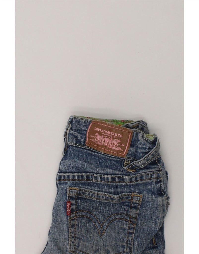 LEVI'S Girls Denim Shorts 5-6 Years W18  Blue Ramie | Vintage Levi's | Thrift | Second-Hand Levi's | Used Clothing | Messina Hembry 