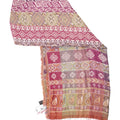 Monsoon Womens Rectangle Scarf One Size Multicoloured Fair Isle Bohemian