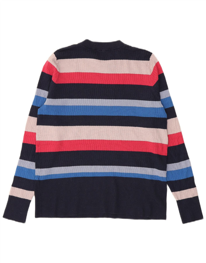 Marks & Spencer Womens Crew Neck Jumper Sweater UK 18 XL Multicoloured