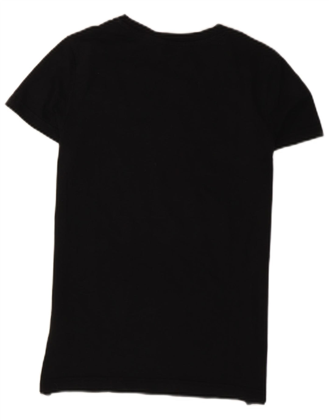 Adidas Womens Graphic T-Shirt Top IT 42 Medium Black Cotton