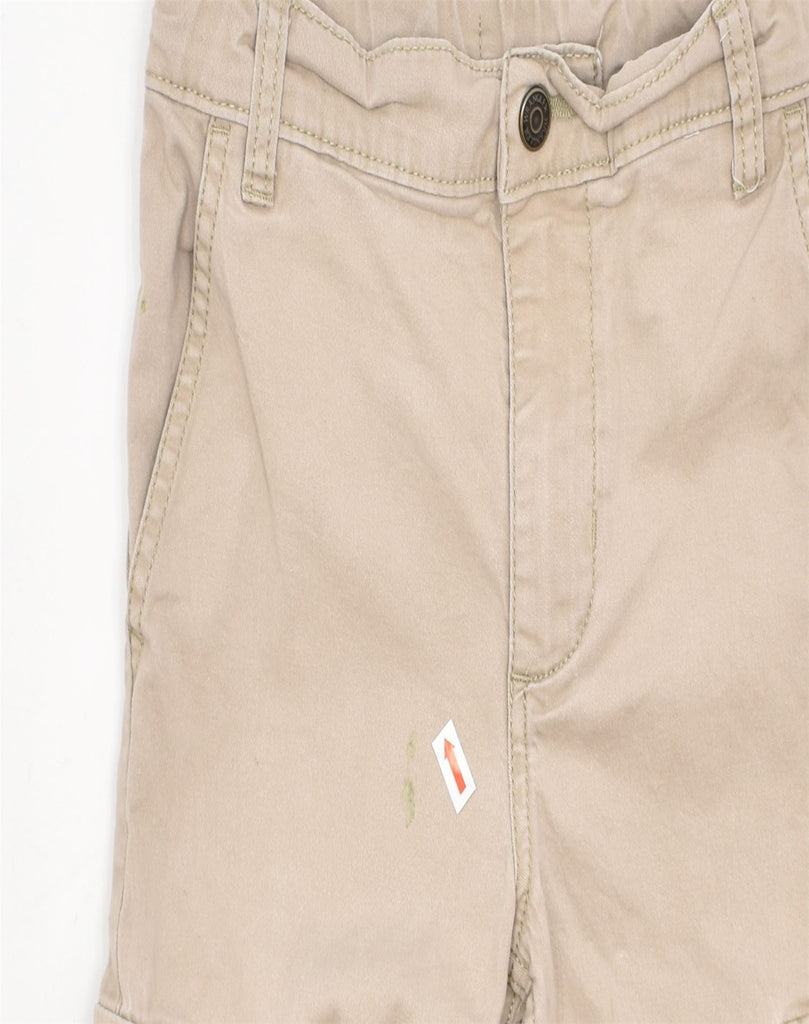 WRANGLER Boys Cargo Trousers 8-9 Years W24 L21 Beige Cotton | Vintage | Thrift | Second-Hand | Used Clothing | Messina Hembry 